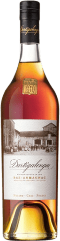 Envío gratis | Armagnac Dartigalongue Reserva I.G.P. Bas Armagnac Francia 70 cl