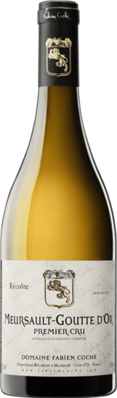 Envio grátis | Vinho Branco Domaine Fabien Coche Goutte d'Or 1er Premier Cru A.O.C. Meursault Borgonha França 75 cl