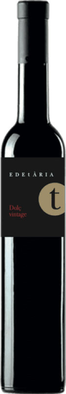 14,95 € Envio grátis | Vinho Doce Edetària Vintage D.O. Terra Alta Meia Garrafa 37 cl
