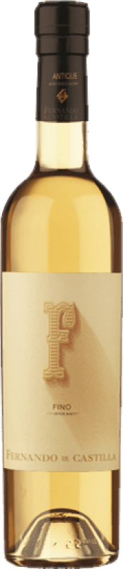 送料無料 | 酒精強化ワイン Fernando de Castilla Fino — フィノ D.O. Jerez-Xérès-Sherry アンダルシア スペイン 9 年 ミディアムボトル 50 cl