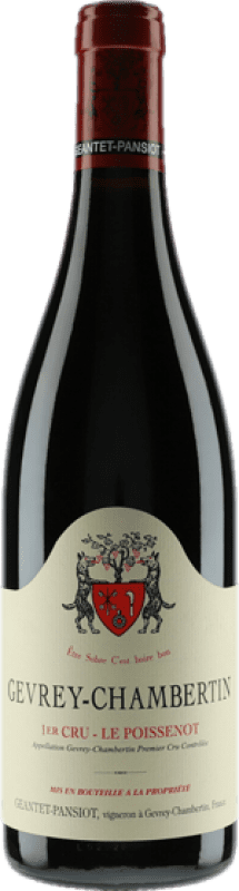 Free Shipping | Red Wine Geantet-Pansiot Poissenot 1er Premier Cru A.O.C. Gevrey-Chambertin Burgundy France 75 cl