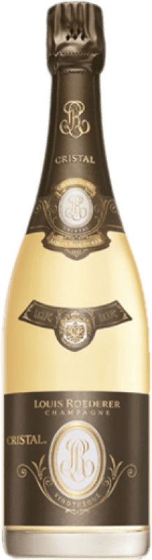 Free Shipping | White Sparkling Wine Louis Roederer Cristal Vinothèque A.O.C. Champagne Champagne France 75 cl