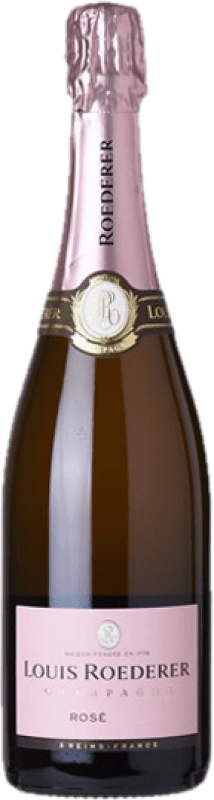 Envio grátis | Espumante Rosé Louis Roederer Brut — Bruto Vintage, Rosé A.O.C. Champagne Champagne França Garrafa Magnum 1,5 L