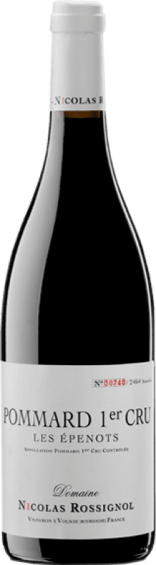 Envío gratis | Vino Tinto Nicolas Rossignol Épenots 1er Premier Cru A.O.C. Pommard Borgoña Francia 75 cl