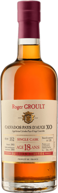 Free Shipping | Calvados Roger Groult Single Cask XO Extra Old I.G.P. Calvados Pays d'Auge France 18 Years 70 cl