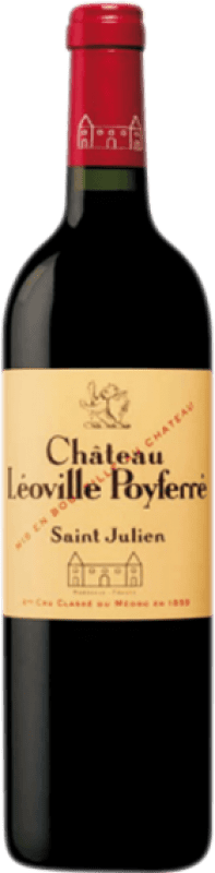Spedizione Gratuita | Vino Rosso Château Léoville Poyferré A.O.C. Saint-Julien bordò Francia Bottiglia Magnum 1,5 L