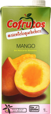 Jus Boîte de 10 unités Cofrutos Brique Tetra Pak 1 L Mango — Mangue