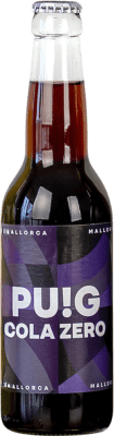 Envoi gratuit | Boîte de 24 unités Boissons Fraîches Puig Zero Sans Sucre Espagne Petite Bouteille 20 cl Cola