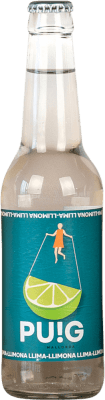 Spedizione Gratuita | Scatola da 24 unità Bibite Puig Spagna Bottiglietta 20 cl Lima, Limón — Limone