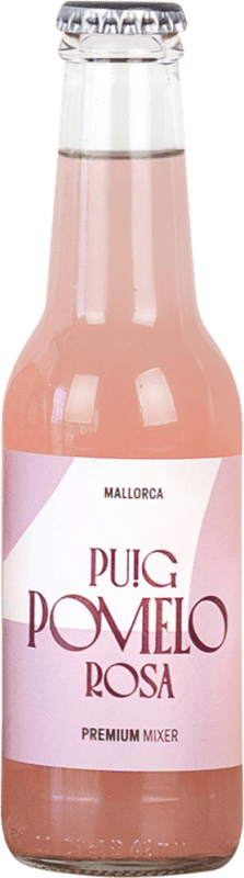 39,95 € | Caixa de 24 unidades Refrigerantes Puig Espanha Garrafinha 20 cl Pomelo Rosa — Toranja Rosa