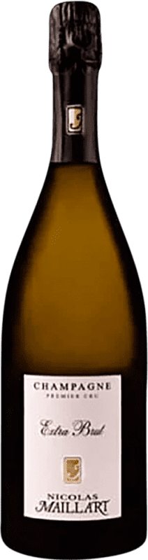 73,95 € Envío gratis | Espumoso Blanco Nicolas Maillart Extra Brut Edición Platino, 1er Premier Cru A.O.C. Champagne