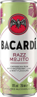 免费送货 | 盒装12个 调和剂 Mixer Bacardí Razz 波多黎各 罐 25 cl Mojito — 莫希托