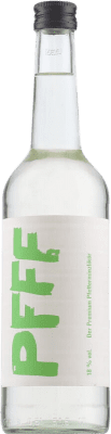 Licores PFFF Garrafa Medium 50 cl Pfefferminze — Hortelã-Pimenta