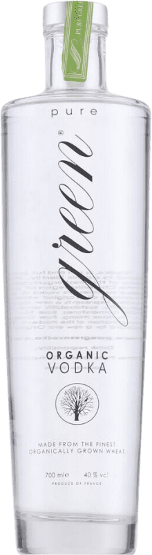 Free Shipping | Vodka Pure Green France Organic — Eco 70 cl