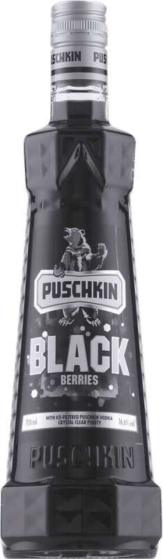 Envío gratis | Vodka Puschkin Alemania 70 cl Blackberry — Mora