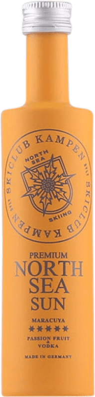 96,95 € | 24 units box Vodka Skiclub Kampen North Sea Sun Germany Miniature Bottle 5 cl Passion Fruit, Vodka