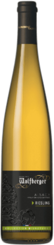 Бесплатная доставка | Белое вино Wolfberger Med A.O.C. Alsace Эльзас Франция Riesling — Рислинг 75 cl