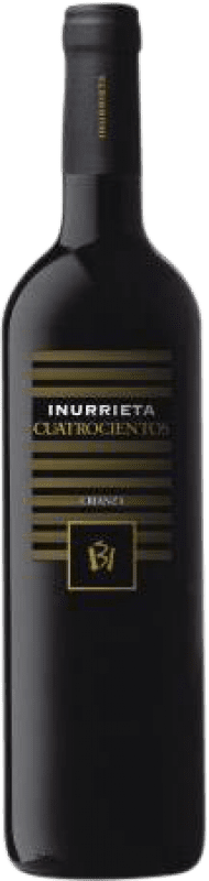 10,95 € | Vin Rouge Inurrieta Cuatrocientos D.O. Navarra Navarre Espagne Garnacha — Grenache, Cabernet Sauvignon, Graciano 75 cl