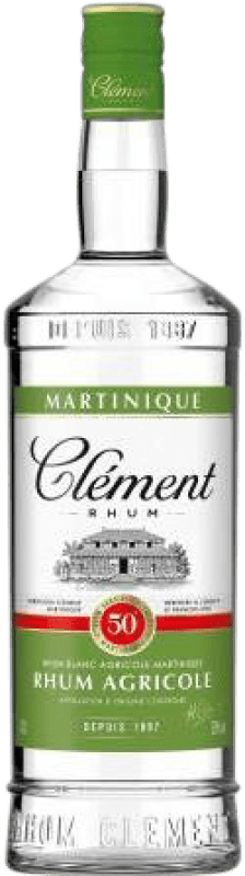 Envío gratis | Ron Habitation Clément 50º Blanco Martinica 1 L