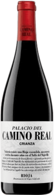 15,95 € Spedizione Gratuita | Vino Rosso Vintae Palacio del Camino Real Crianza — Invecchiato in Botte D.O.Ca. Rioja