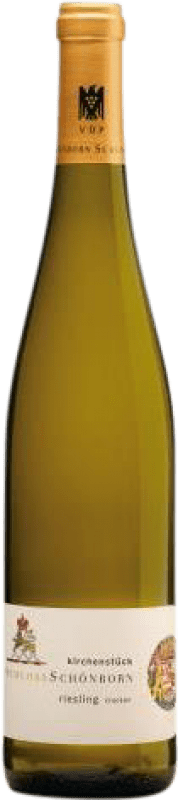 29,95 € Spedizione Gratuita | Vino Bianco Graf Von Schonborn Hochheim Kirchenstuck Trocken — Secco Kabinett — Vendemmia Matura