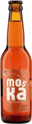 Envio grátis | Cerveja Birrart Moska Torrada de Girona Catalunha Espanha Garrafinha Terço 33 cl
