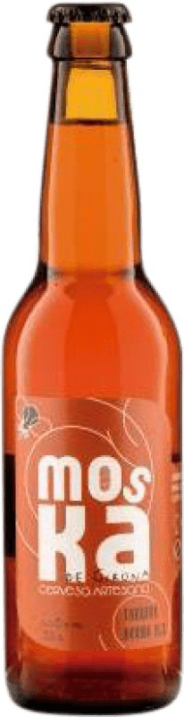 免费送货 | 啤酒 Birrart Moska Torrada de Girona 加泰罗尼亚 西班牙 三分之一升瓶 33 cl