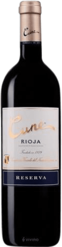 Envio grátis | Vinho Tinto Norte de España - CVNE Cune Reserva D.O.Ca. Rioja La Rioja Espanha Tempranillo, Garnacha — Grenache, Graciano, Mazuelo Garrafa Medium 50 cl