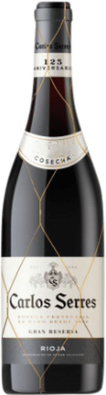 29,95 € Бесплатная доставка | Красное вино Carlos Serres Гран Резерва D.O.Ca. Rioja