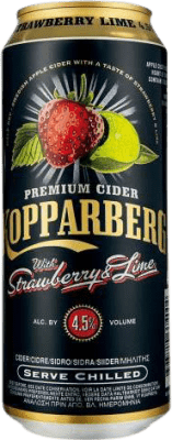 Сидр Kopparberg 50 cl Strawberry — Клубника, Lime — Лайм
