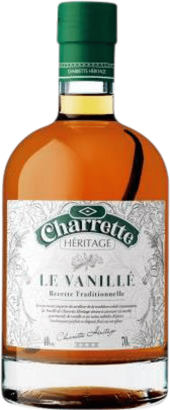 Kostenloser Versand | Rum Charrette Le Vanillé Héritage — Traditionelles Erbe Vermächtnis Wiedervereinigung 70 cl Vanille