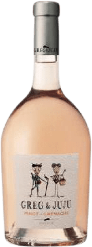 Envío gratis | Vino Rosado Greg & Juju Francia Garnacha, Pinot Negro 75 cl