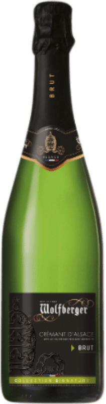 17,95 € | White Sparkling Wine Wolfberger Brut A.O.C. Crémant d'Alsace Alsace France Riesling, Pinot Gris, Pinot Blanc 75 cl
