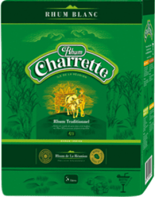 免费送货 | 朗姆酒 Charrette Blanco — 白色的 团圆 Bag in Box — 盒中袋 3 L