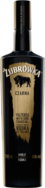 21,95 € | Vodka Zubrowka Czarna Luxury — Lujo Polonia 70 cl