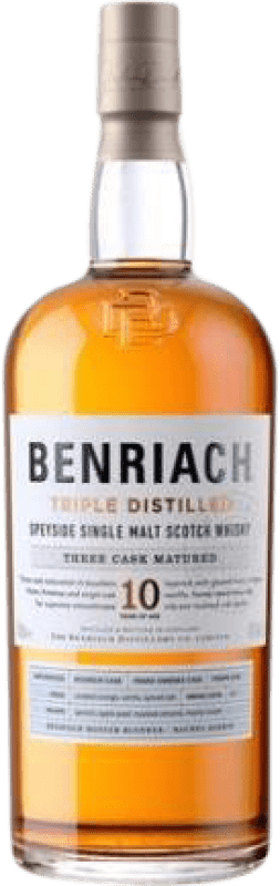 78,95 € Бесплатная доставка | Односолодовый виски The Benriach Triple Distilled 10 Лет
