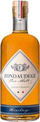 Single Malt Whisky Fondaudege Héritage — Traditionelles Erbe Vermächtnis, Pure Malt 70 cl