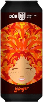 Kostenloser Versand | Bier Dua Lisa Spanien Medium-Dose 50 cl Ginger — Ingwer