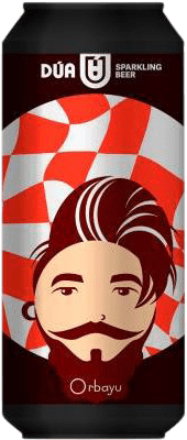 Envío gratis | Cerveza Dua Lisa Orbayu España Lata Medium 50 cl
