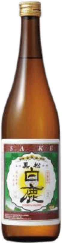 23,95 € Spedizione Gratuita | Sake Kuromatsu Hakushika Junmai Bottiglia Medium 50 cl