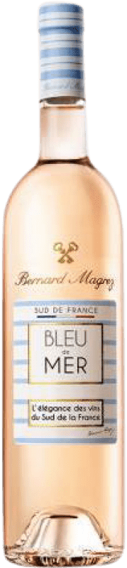 Envío gratis | Vino Rosado Bernard Magrez Bleu de Mer Rosé — Rosado I.G.P. Vin de Pays d'Oc Languedoc Francia Garnacha, Cinsault 75 cl
