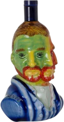 Absinthe Domaines de Provence Van Gogh Ceramic Porcelain 1 L