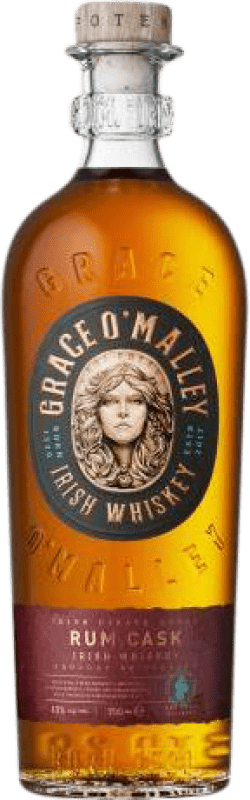 37,95 € | 调和威士忌 Grace O'Malley Rum Cask Finish — 橡木桶陈酿收尾 爱尔兰 70 cl
