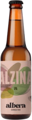 Bier L'Albera Alzin Artesanal — Handgemacht Drittelliterflasche 33 cl