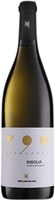 Envoi gratuit | Vin Blanc Cantine Brugnano I.G.T. Terre Siciliane Sicile Italie Inzolia 75 cl
