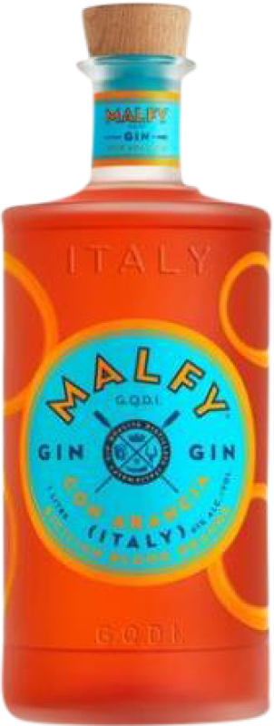 Kostenloser Versand | Genever Gin Malfy Italien 1 L Arancia — Orange