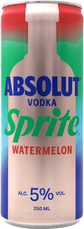 送料無料 | ミキサー Absolut Sprite スウェーデン 缶 25 cl Watermelon — スイカ