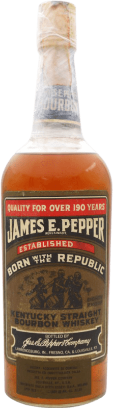 Envoi gratuit | Whisky Bourbon James E. Pepper États Unis 70 cl