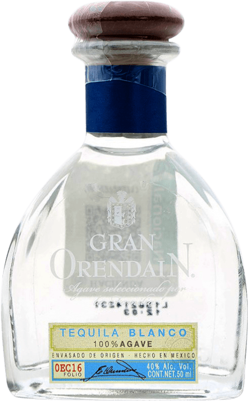 5,95 € | Tequila Orendain Blanco — Branco México Garrafinha Miniatura 5 cl
