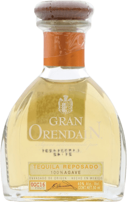 5,95 € Envío gratis | Tequila Orendain Reposado Botellín Miniatura 5 cl